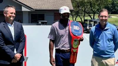 2024 APGA Bridgestone Collegiate Invitational champion Everett Whiten