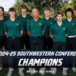 2024 Amherst Steele Boys Golf Team