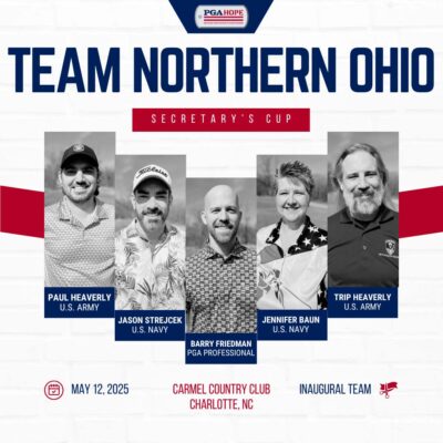 2025 NOPGA PGA HOPE Secretary's Cup team.