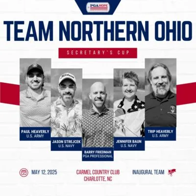 2025 NOPGA PGA HOPE Secretary's Cup team.