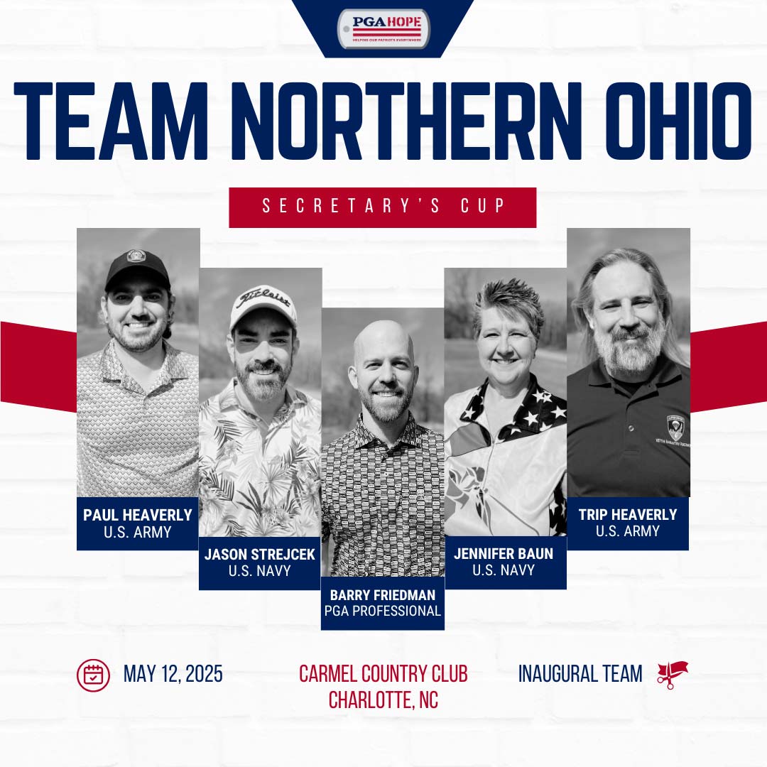2025 NOPGA PGA HOPE Secretary's Cup team.
