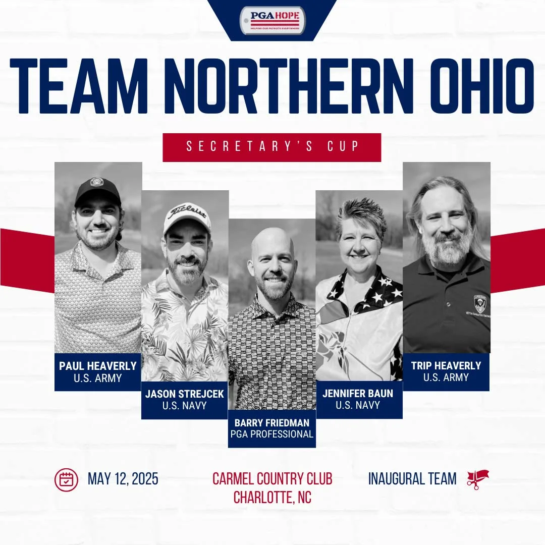 2025 NOPGA PGA HOPE Secretary's Cup team.