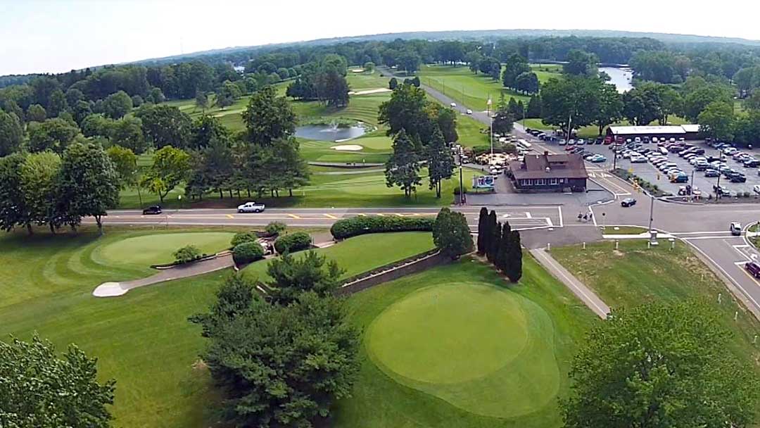 Aerial of Turkeyfoot Lake Golf Links