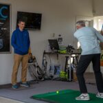 A fitting at Windmill Golf Center