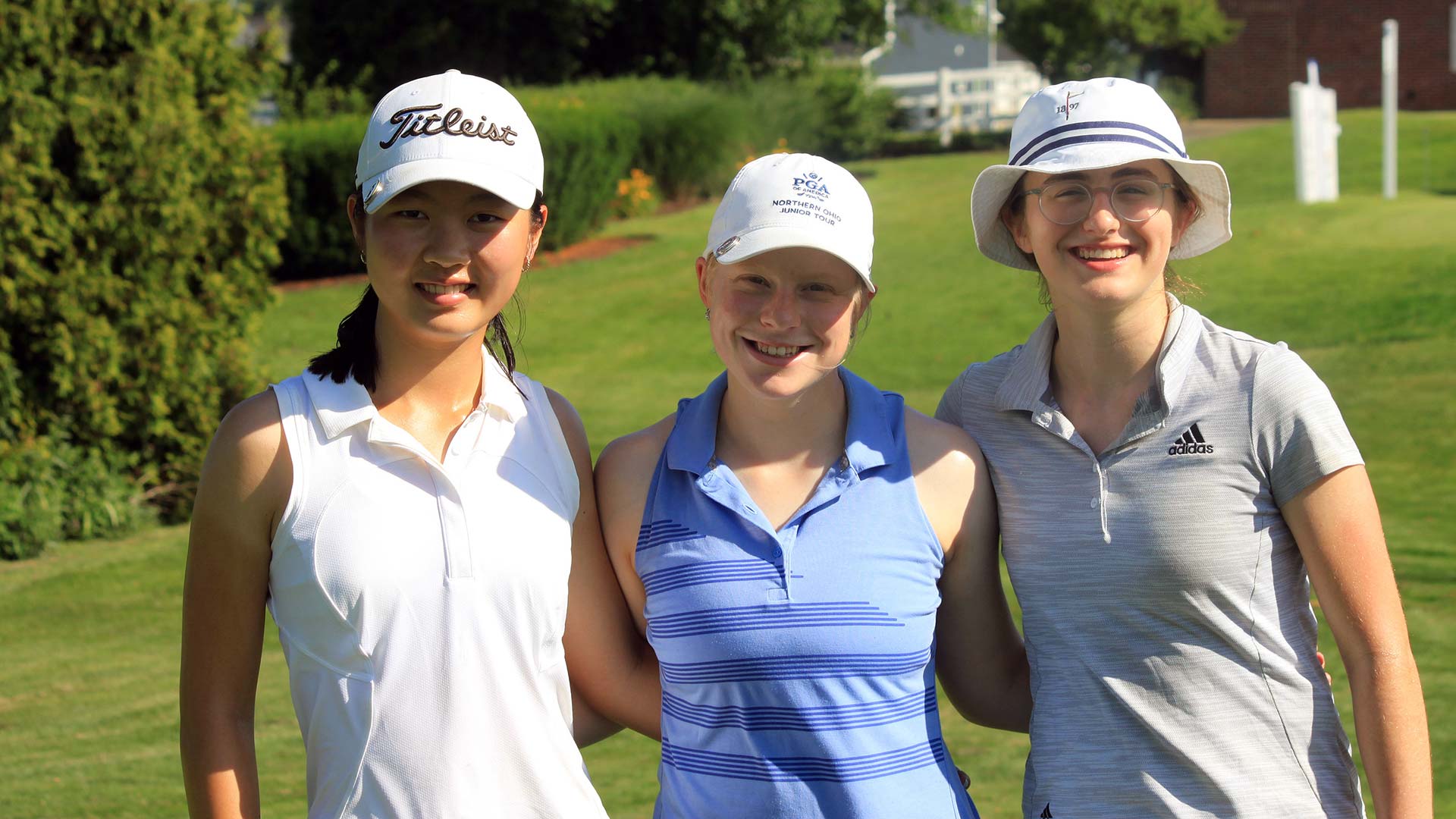 Serena Wu, Gracyn Vidovic, Dixon Hill