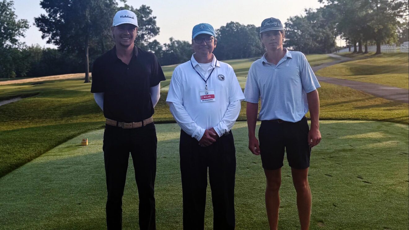 Brock Rumpke, GCGA Rules Official, Bill Shamleffer, Charlie Mullin