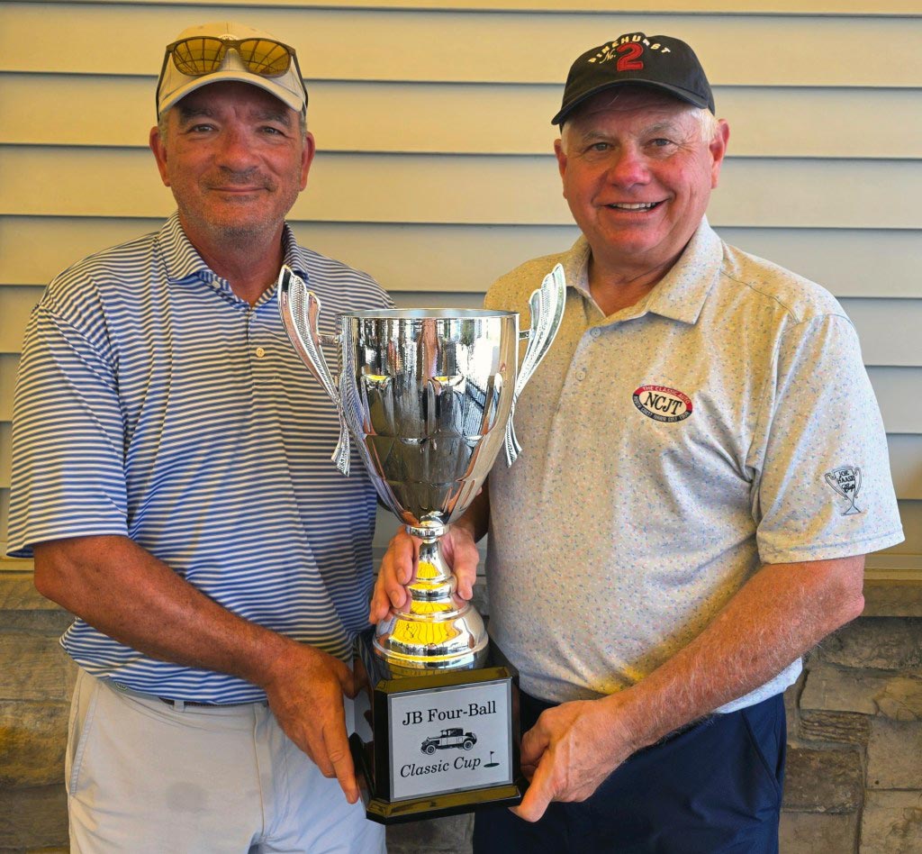 Brad Steven + Tony Milam, 2025 NCJT JB Four-Ball champions.