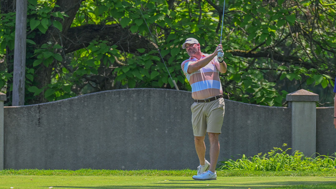 Jack Garswood, half of the winning team at Stone Oak