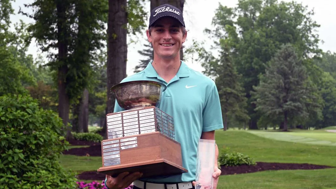 Nolan Haynes, 2025 Northeast Ohio Amateur champion.