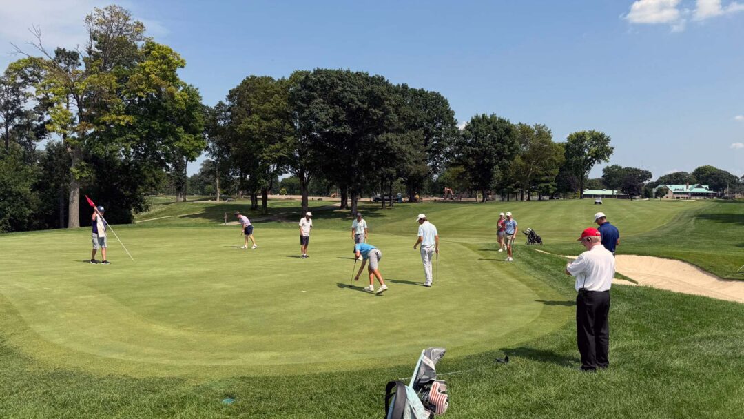 The playoff for the 2025 U.S. Amateur Final Qualifying Columbus