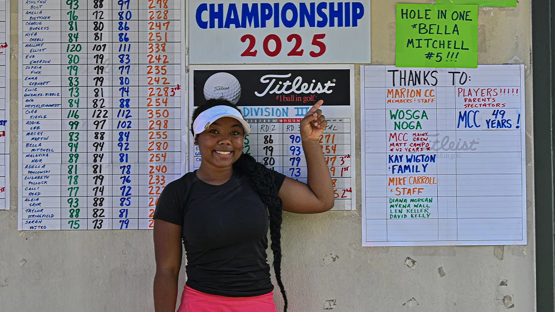 Bella Mitchell Hole in One 2025 WOSGA Junior