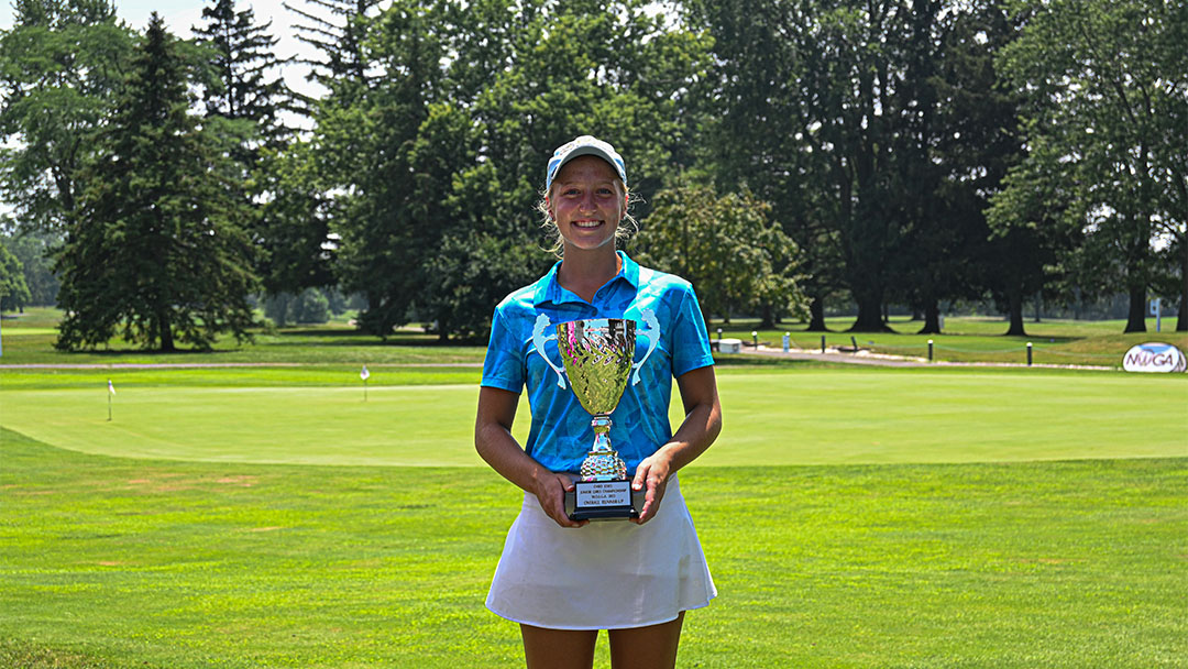 Elizabeth Coleman 2025 WOSGA Junior Runner Up