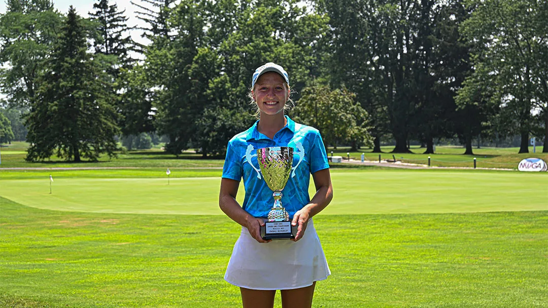 Elizabeth Coleman 2025 WOSGA Junior Runner Up