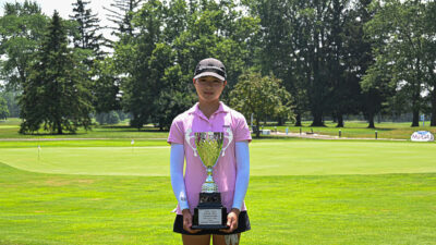 Meadow Tian Trophy Hold 2025 WOSGA Junior