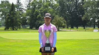 Meadow Tian Trophy Hold 2025 WOSGA Junior