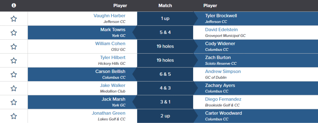 2025 CDGA Amateur RD16