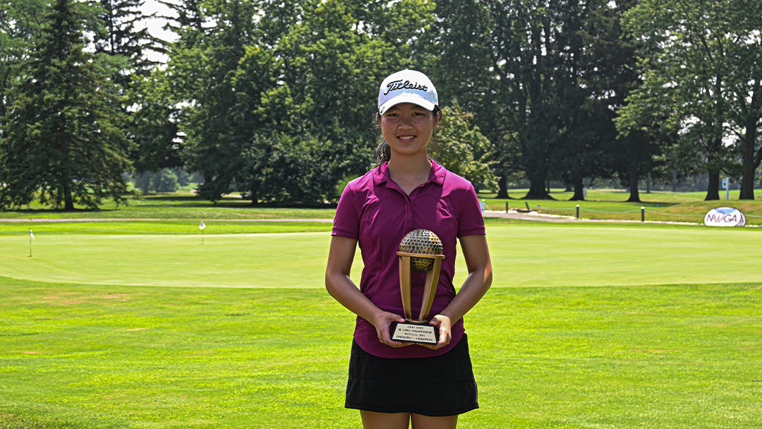 Serena Wu 16 to 19 Winner 2025 WOSGA Junior