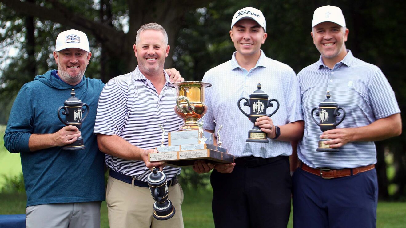 The Brookside Golf & Country Club team in Pilkington Cup #3