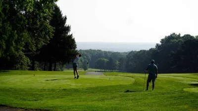 Lucas Liberatore tees off in RD2 of the Cleveland Am