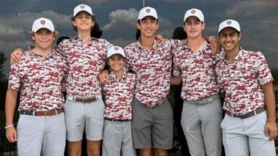 2025 Columbus Academy Boys Golf Team
