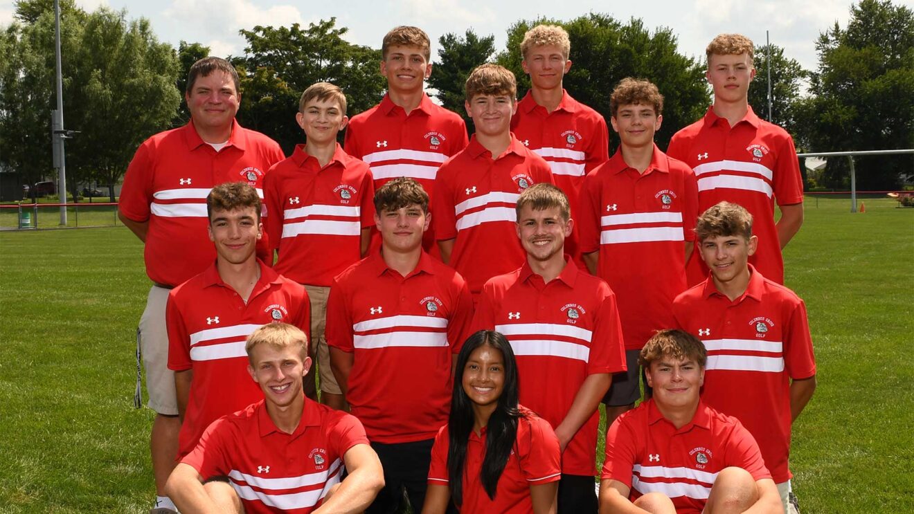 2025 Columbus Grove Boys Golf Team