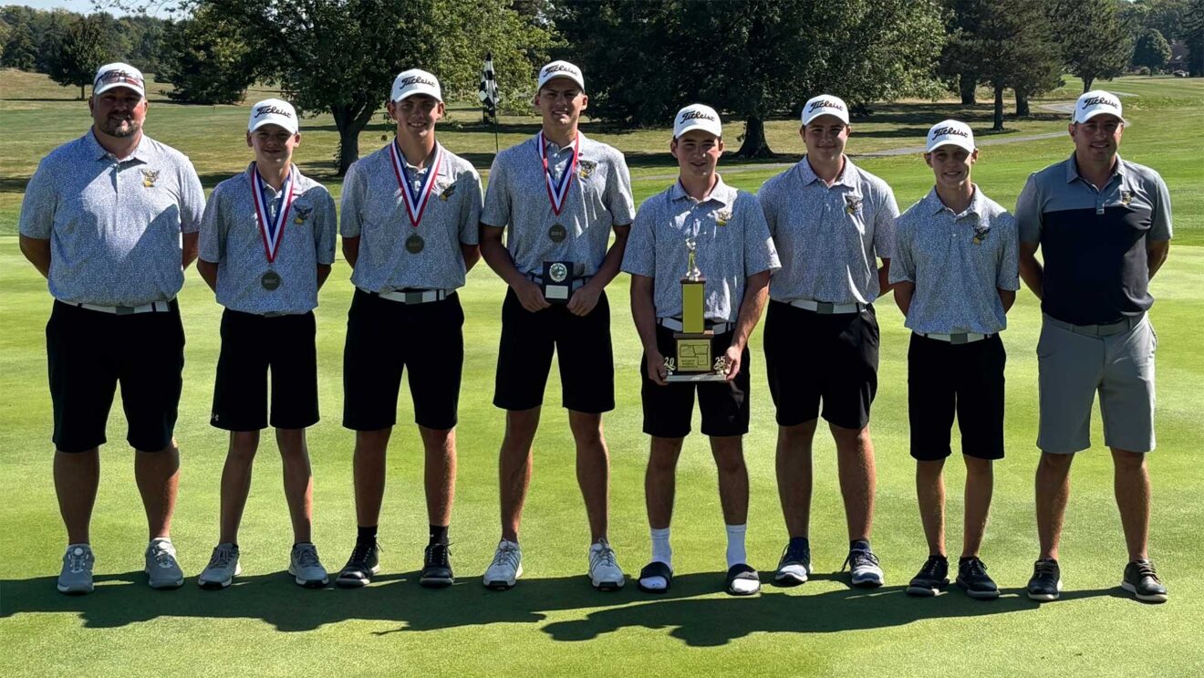 2025 Pettisville Boys Golf Team