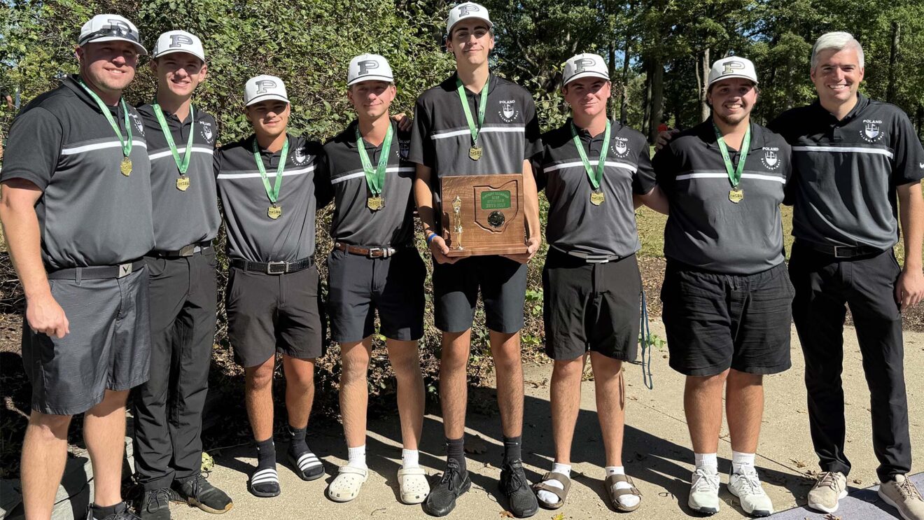 2025 Poland Seminary Boys Golf Team