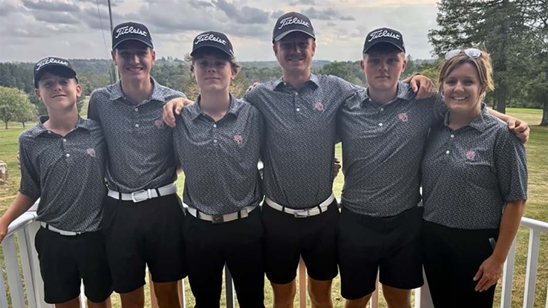 2025 St. Clairsville Boys Golf Team