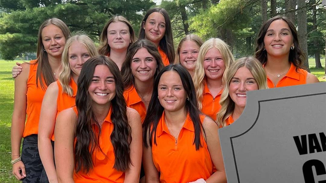 2025 Van Buren Girls Golf Team