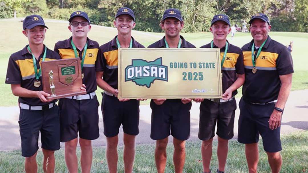 2025 Botkins Boys Golf Team