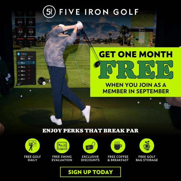 Five Iron Golf Cleveland September Offer