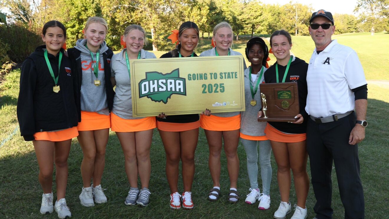2025 Anderson Girls Golf Team
