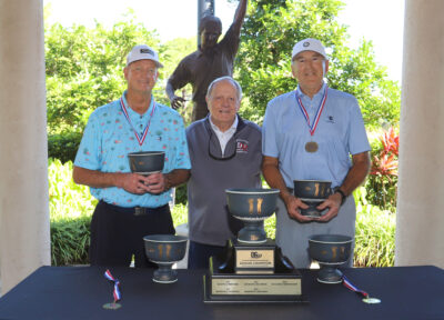 2025 Senior Doubles Golf Champions Kirk Geiling & Tom Dinkelacker
