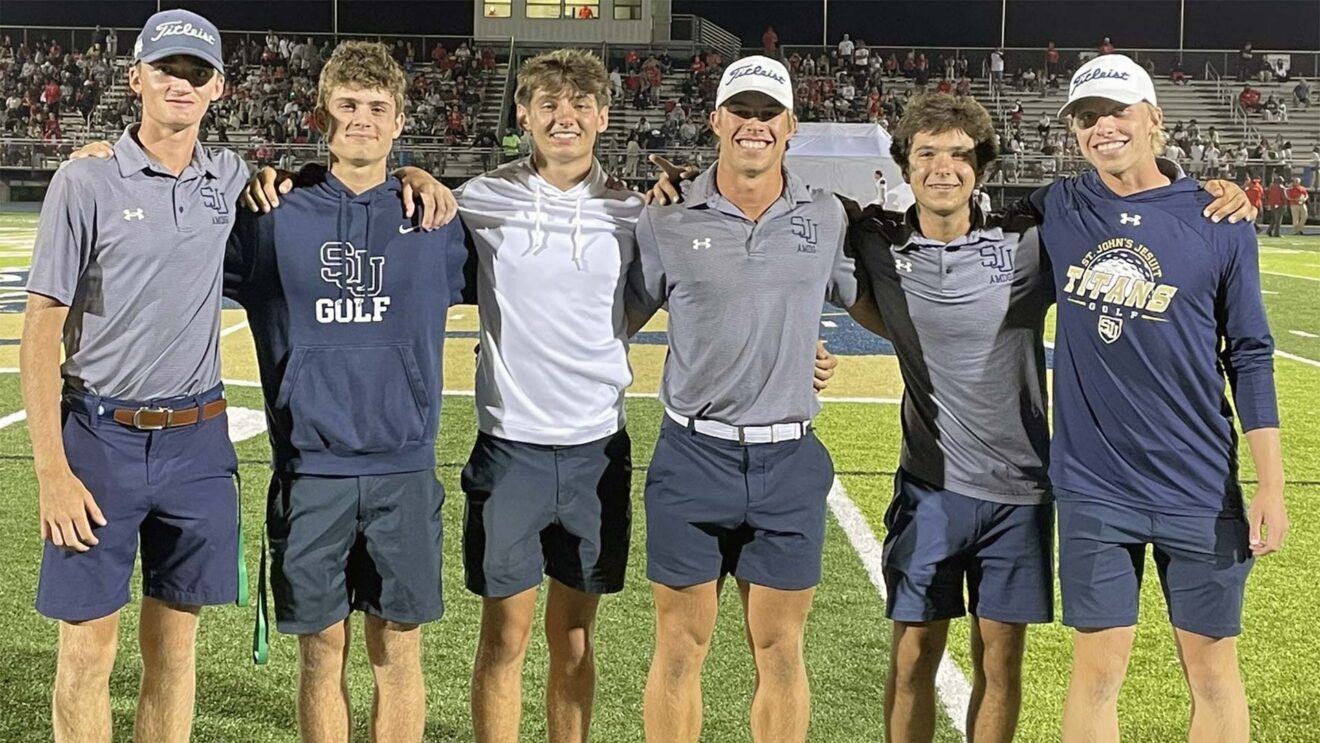 2025 Toledo St. John Boys Golf Team