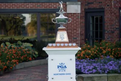 The NOPGA Denny Shute Match Play trophy