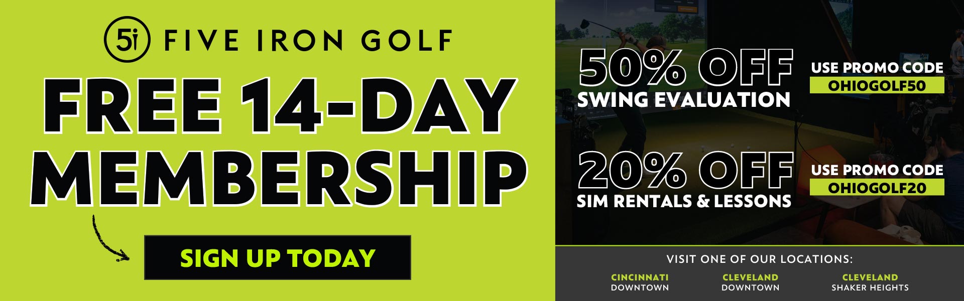 Five Iron Golf Offer