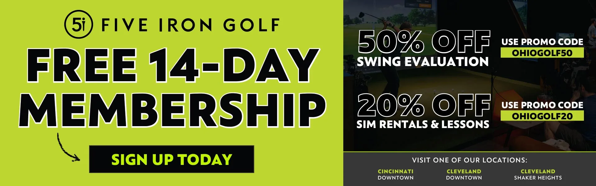 Five Iron Golf Offer