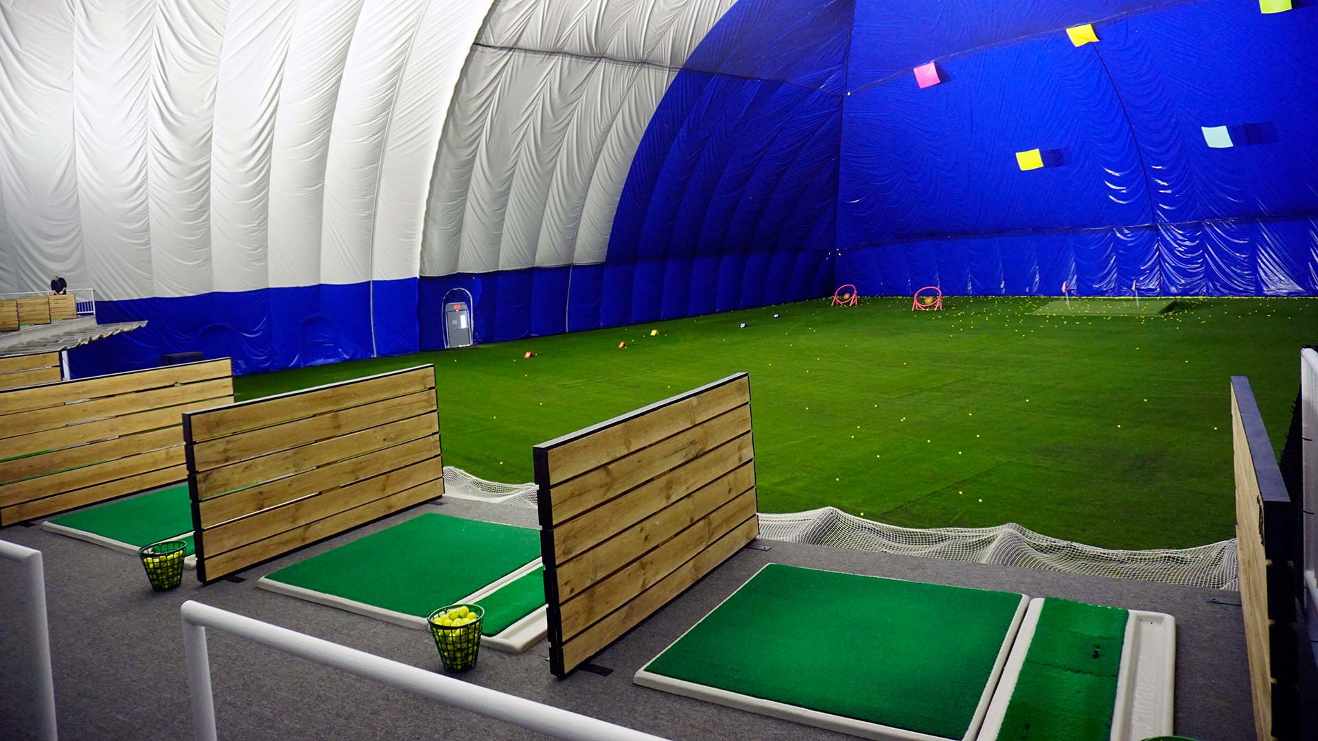 Inside The Golf Dome