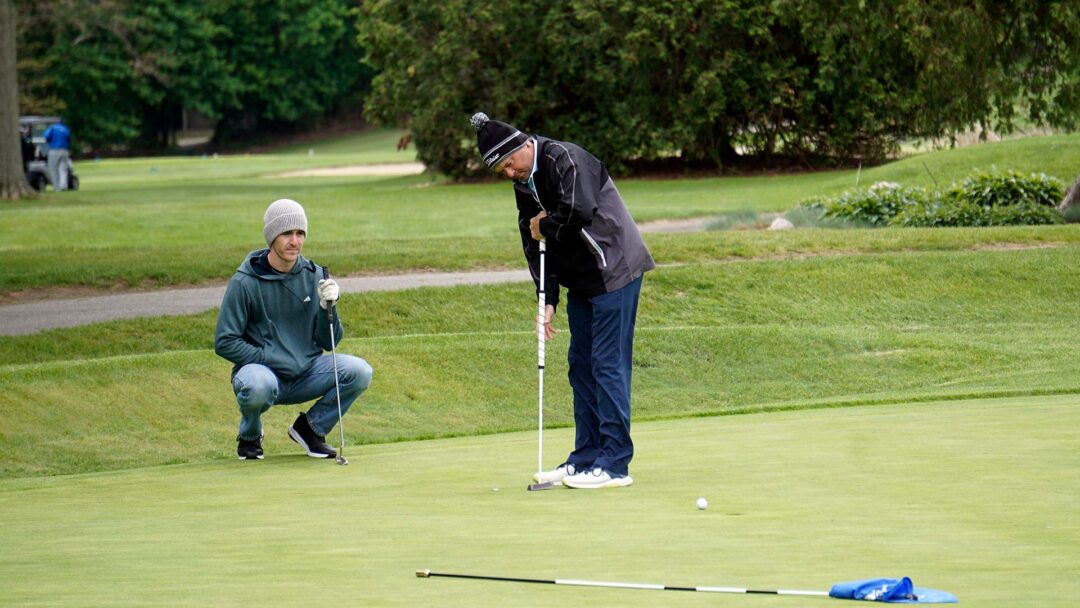Rob Schustrich and Nate Matthews at the 2026 ADGA 2-P Scramble